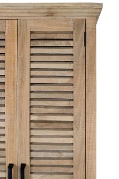 Armoire 4 portes bois massif en manguier – Paran