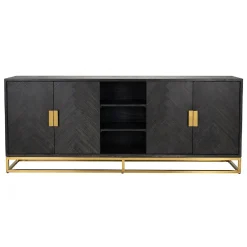 Bahut Blackbone gold 4-portes + espace ouvert