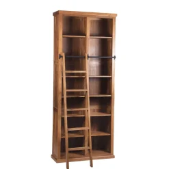 Bibliothèque ouverte échelle 240 cm | Acacia Emma II