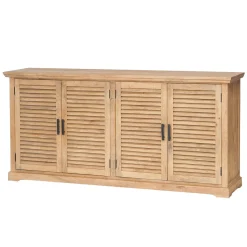 Buffet à 4 portes bois massif en manguier – Paran