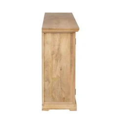 Buffet à 4 portes bois massif en manguier – Paran