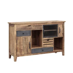 Buffet 3 portes 4 tiroirs | Manguier Farm II