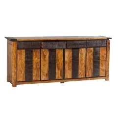 Buffet 4 Portes 4 Tiroirs | Acacia Moon