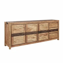 Buffet 3 Portes 3 Tiroirs Grand Modèle | Acacia Tatoo