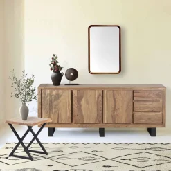 Buffet bas 3 portes 3 tiroirs | Acacia Bunting