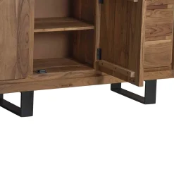 Buffet bas 3 portes 3 tiroirs | Acacia Bunting