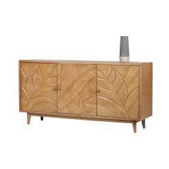 Buffet manguier 3 portes en bois massif manguier - Floria