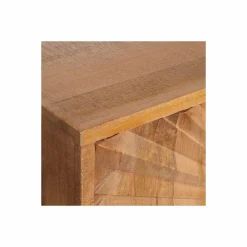 Buffet sculpté 4 porte Manguier | Solaris II