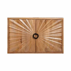 Buffet sculpté 4 porte Manguier | Solaris II