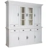 Buffet vaisselier 2x4 portes 5 tiroirs "Romance"