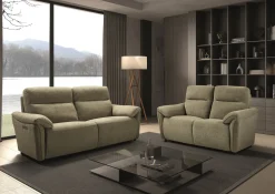 Canapé 3 places avec 2 relax | Barlin