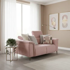 Canapé 2 places fixes Chalimar Pink