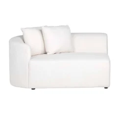 Canapé Grayson arm links blanc furry (Himalaya 900 blanc furry)