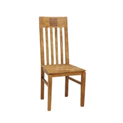 Chaise bois strié | Acacia Verone