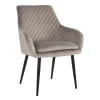 Chaise Chrissy Khaki Velvet