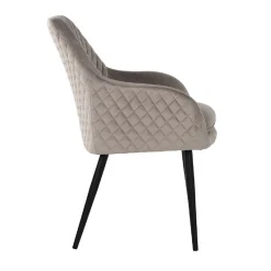 Chaise Chrissy Khaki Velvet