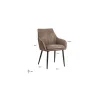 Chaise Chrissy PU leather
