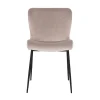 Chaise Darby Khaki / noir fire retardant (FR-Quartz 903 Khaki)