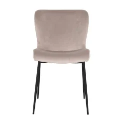 Chaise Darby Khaki / noir fire retardant (FR-Quartz 903 Khaki)