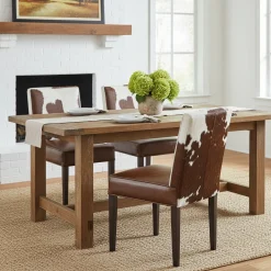 Chaise en peau de vache | Acacia Savage