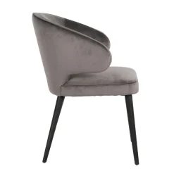 Chaise Indigo Stone velvet