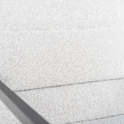 Chaise Lizzy blanc Bouclé / noir (Copenhagen 900 Bouclé blanc)