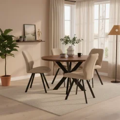 Chaise Taupe | Sasha