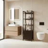 Colonne de rangement noyer fonce | Acacia Aleuts