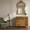 Commode arabesque bois exotique | Acacia Punjab