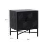 Commode Blax avec 2-tiroirs