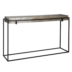 Console Calloway champagne or