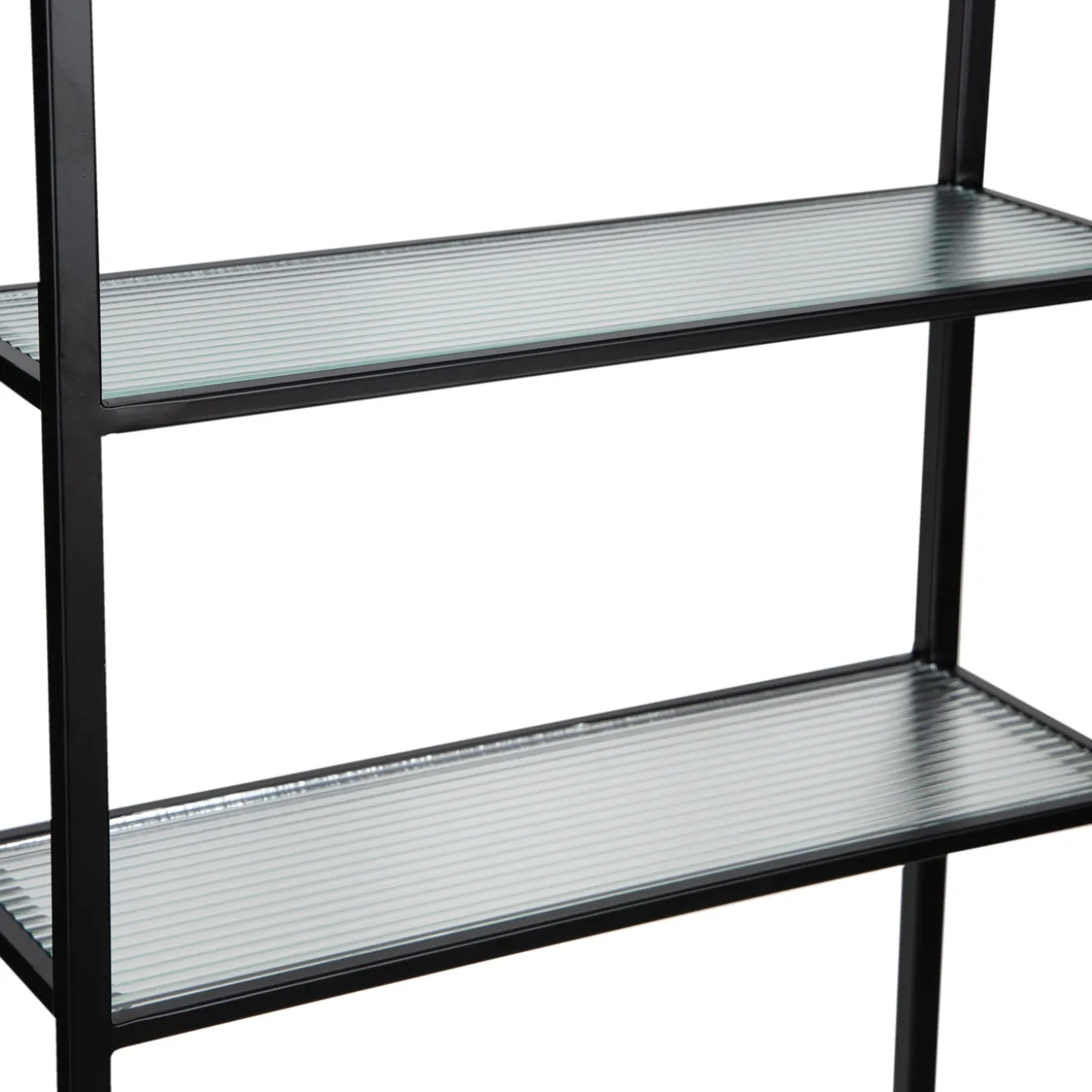 Etagere 4 etageres ouvertes en verre | Salem
