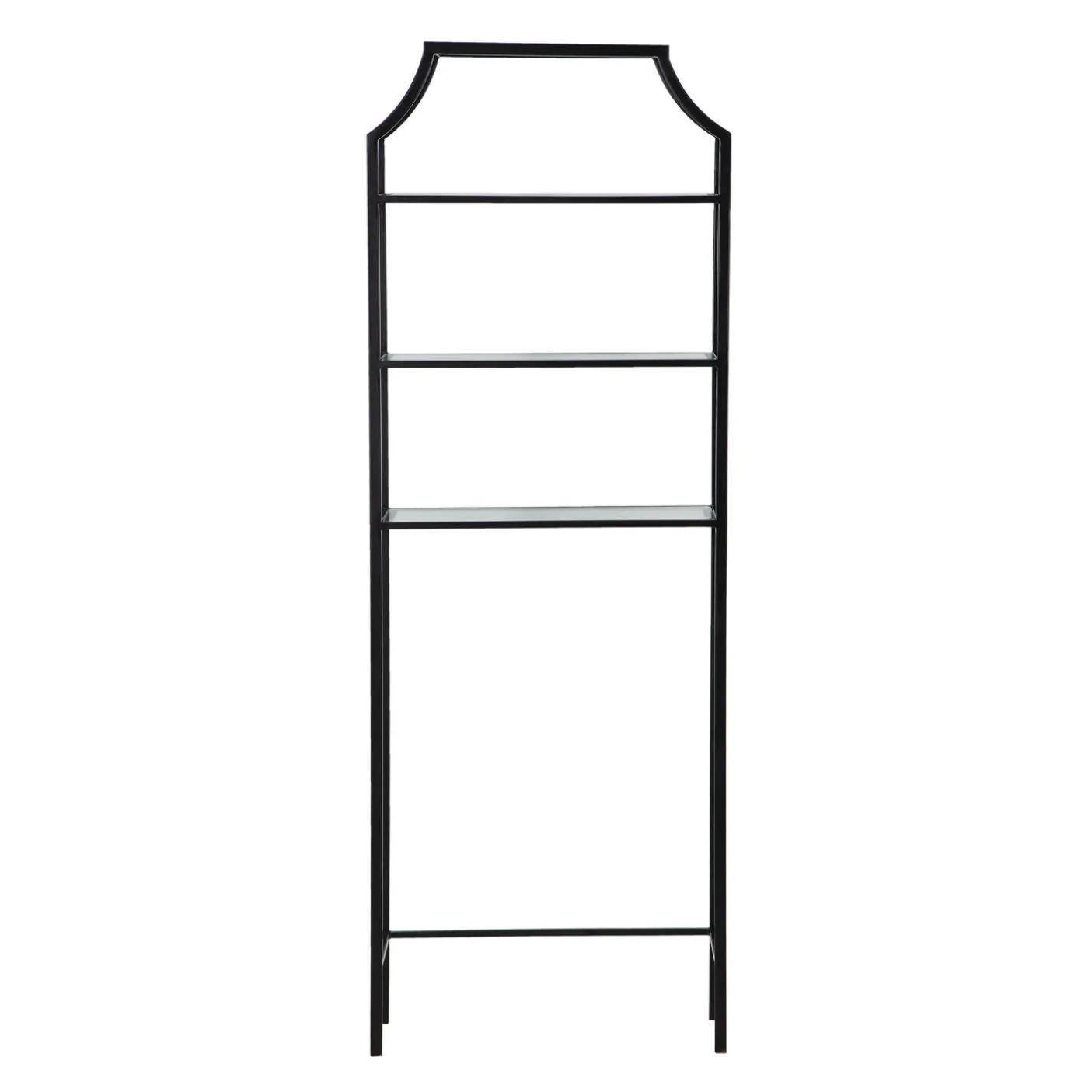 Etagere 4 etageres ouvertes en verre | Salem