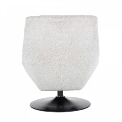 Fauteuil Richelle blanc Bouclé fire retardant (Copenhagen 900 Bouclé blanc)