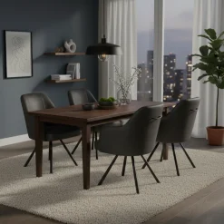 Fauteuil anthracite | Eran