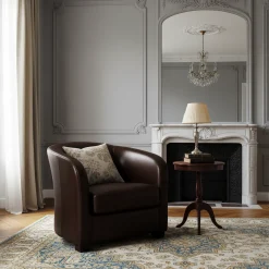 Fauteuil B.Cast Chocolat | Diana