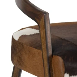 Fauteuil de cuir de vache Matador | Cuir