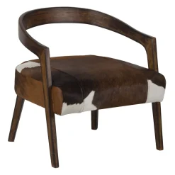 Fauteuil de cuir de vache Matador | Cuir