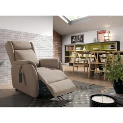 Fauteuil relax électrique Ronda Gris foncé