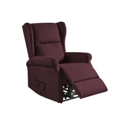 Fauteuil relax manuel Moscu Bordeaux