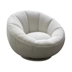 Fauteuil Teddy blanc furry (Himalaya 900 blanc furry)
