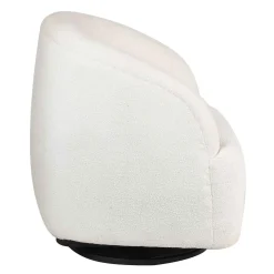 Fauteuil tournante blanche | Mango Gubi New