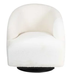 Fauteuil tournante blanche | Mango Gubi New