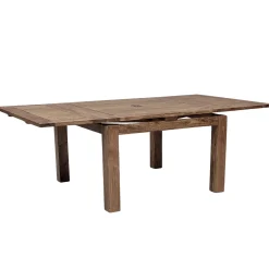 Grande table à manger carréé allonge 130 bois massif en Acacia – Gordon