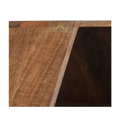 Grande étagère hexagonale | Bois de manguier