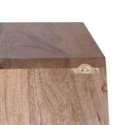 Grande étagère hexagonale | Bois de manguier