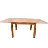 KAVISH TABLE DE REPAS CARRÉ + 2 ALLONGE 40 CM