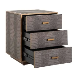 Ladenkast Classio 3-laden (brossé or)