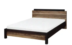 Lit 160 bois massif bicolore | Manguier Herods