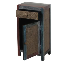Meuble d'appoint sculpté | Manguier Pushkar